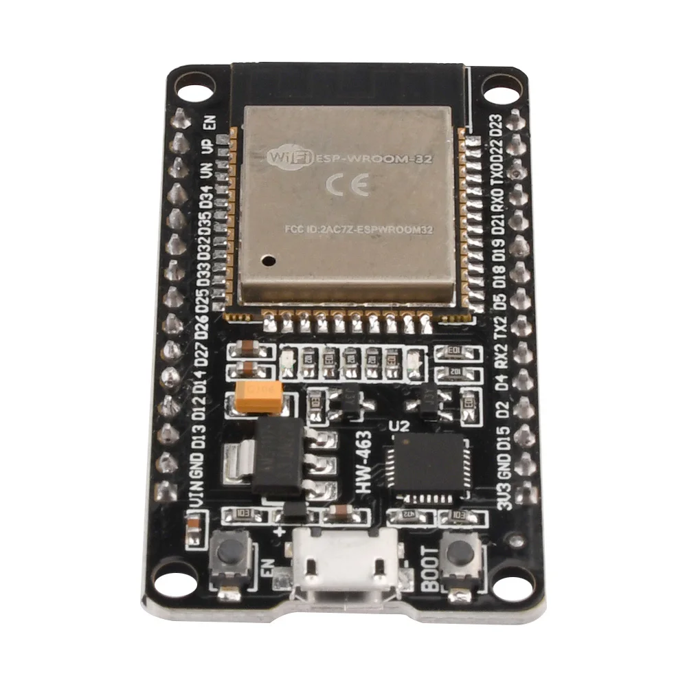 ESP32 DC 5V Development Board WiFi+Bluetooth Ultra Low Power Dual Core CP2102 Edition Efficient Energy Use Extends Device Life