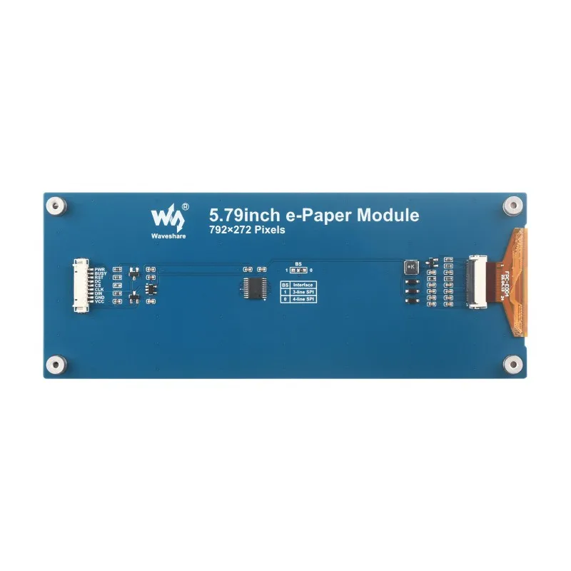 

Waveshare 5.79inch e-Paper display Module, e-ink display, 792x272, Black/White, SPI Interface