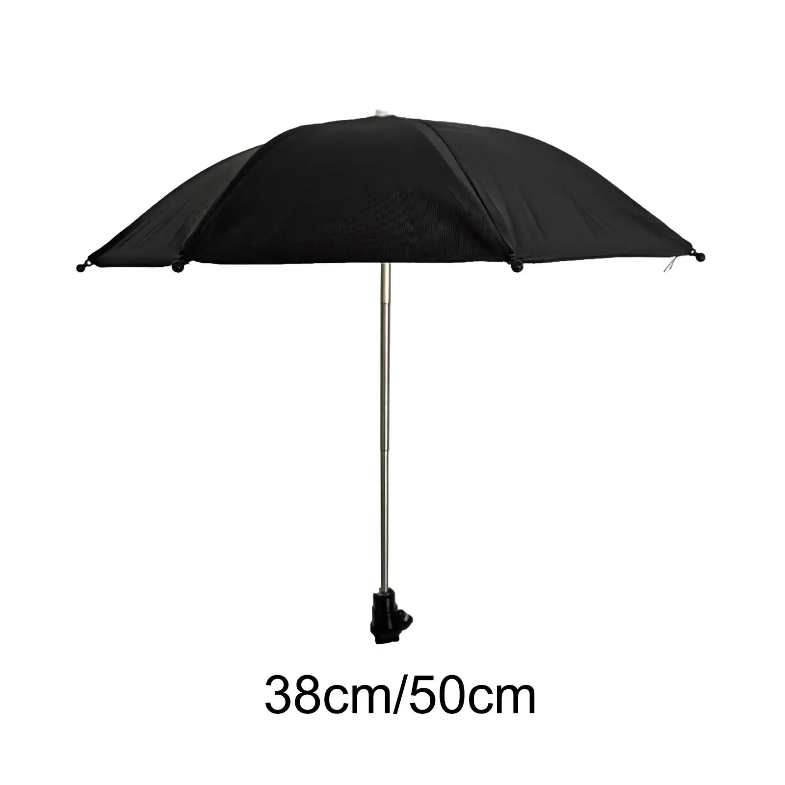 Swivel Camera Umbrella Height Adjustable Multifunctional Camera Hot Shoe Umbrella for Fishing Patio Beach Travel Outdoor Sports