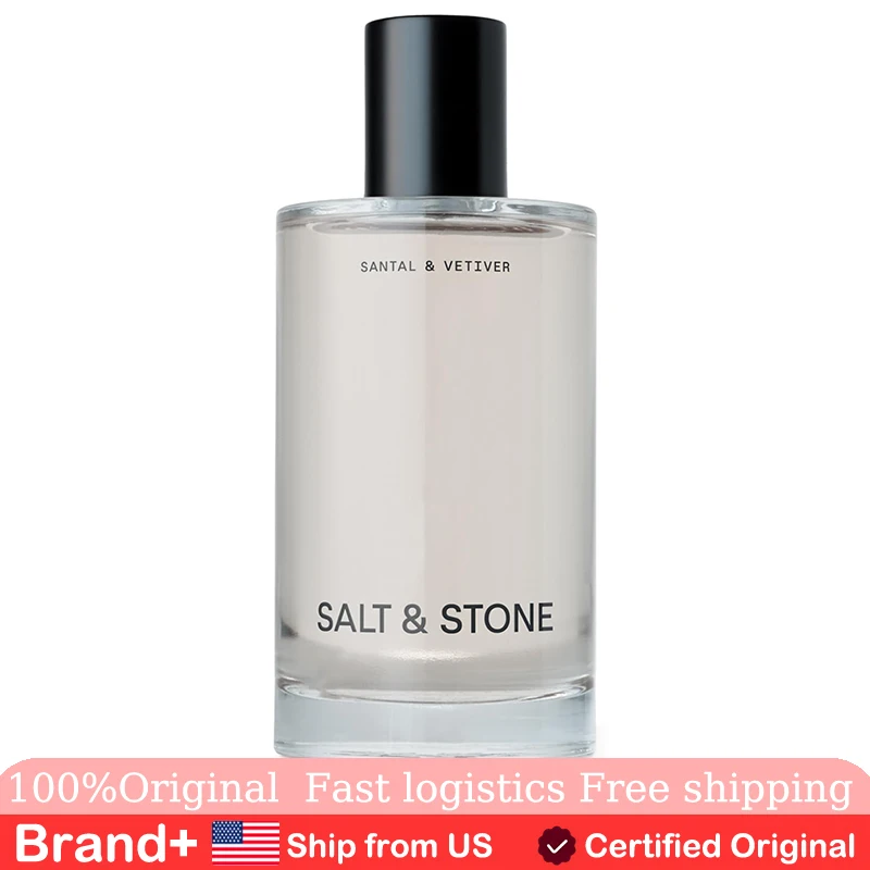 

Salt & Stone Body Mist Santal Vetiver Scent Skincare Infused Hair Body Spray Women Men 100ML Long Lasting Fragrance Cologne
