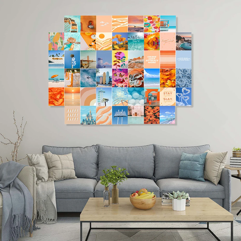 بطاقة بريدية صور الفن التصويري مجموعة جدار مجموعة الفن التصويري Exqusite الجمالية الملصقات ديكور غرفة نوم