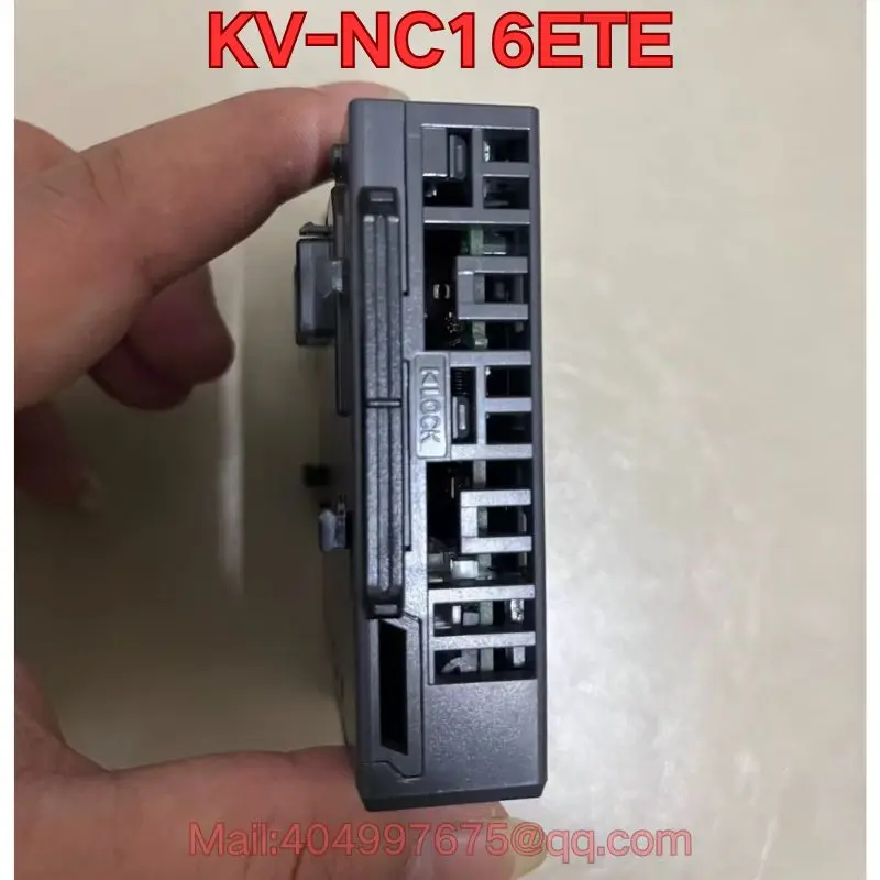 Second-hand KV-NC16ETE PLC module function test is normal Original authentic Latest Pricing for 2026