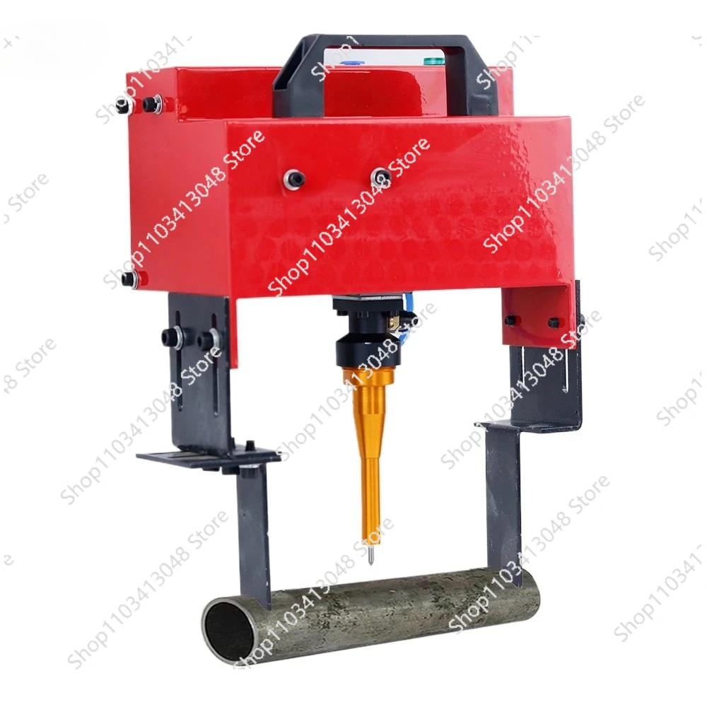With Round Bracket Portable Metal Pneumatic Dot Peen Marking Machine For  Code(100*20mm) Frame chassis number 220V/110V