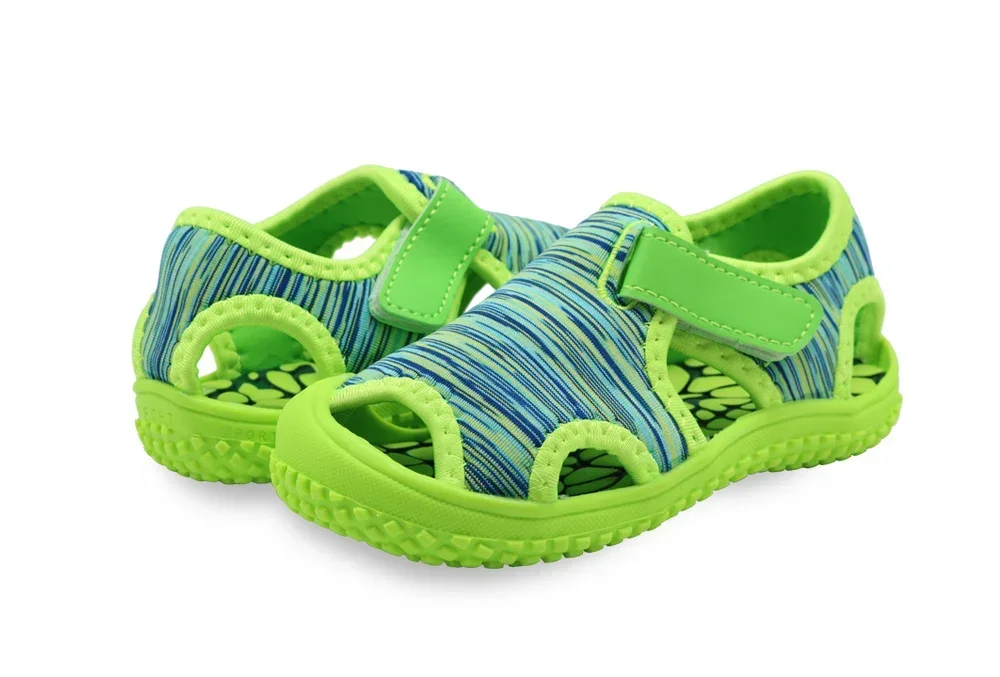 2026 Neue Kindersandalen für Jungen und Mädchen, Sommer-Zehenschutz-Sportsandalen, Strandschuhe 21-31 – Detail 28