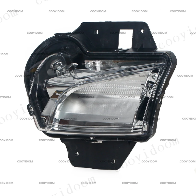 Car LED DRL Front Fog Lights Fog Lamp Cover Grill For Cadillac XTS ATS SLS SRX XLR Fog Light Headlight Assembly Car Accessories