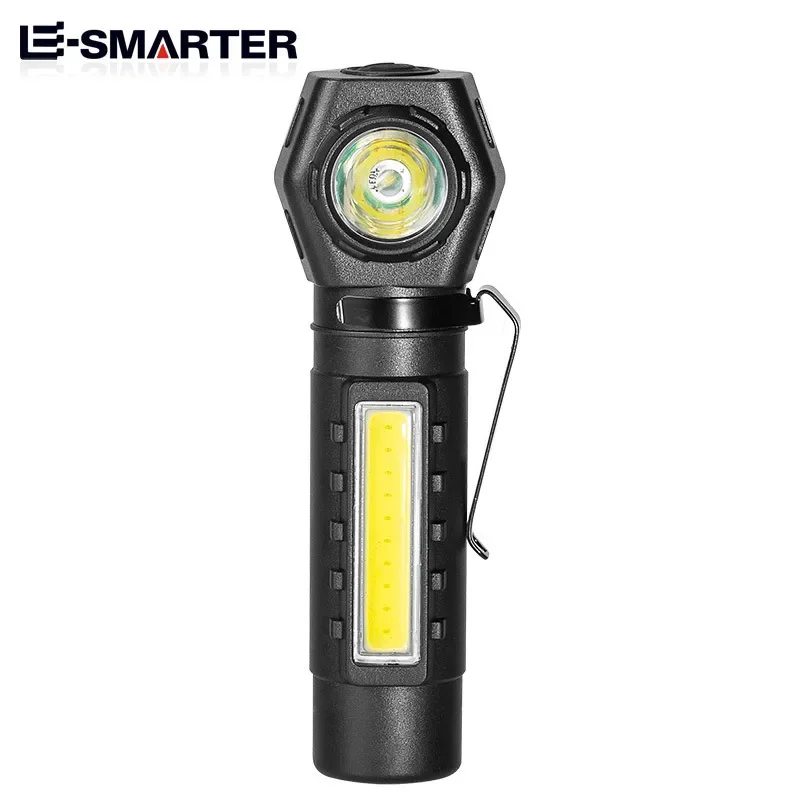 กลางแจ้ง LED อลูมิเนียมอัลลอยด์ USB ชาร์จ COB ไฟฉายแสงยาวไฟหน้า LED Camping LIGHT