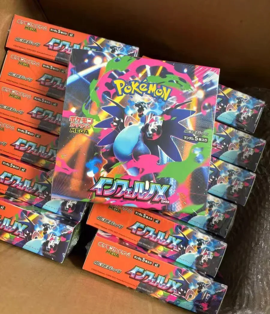 

В наличии: Оригинальная коллекционная карта Покемон (PTCG), японская версия, M2 Mega Evolution, дополнительный набор Fire Dragon Hell Flame