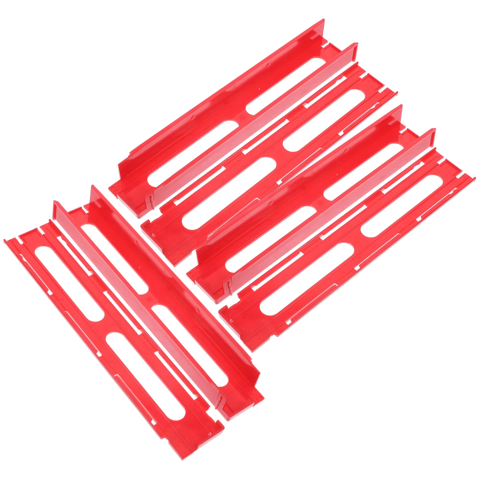 3 stks Trein Uitbreiding Clip Voor Kinderen Domino Game Props Automatische Doseren Gebouw Domino Trein Accessoires Bouwstenen