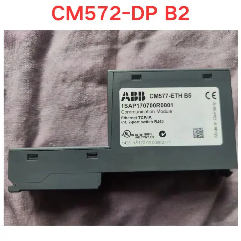 Used CM572-DP B2 ABB communication module Functional test OK