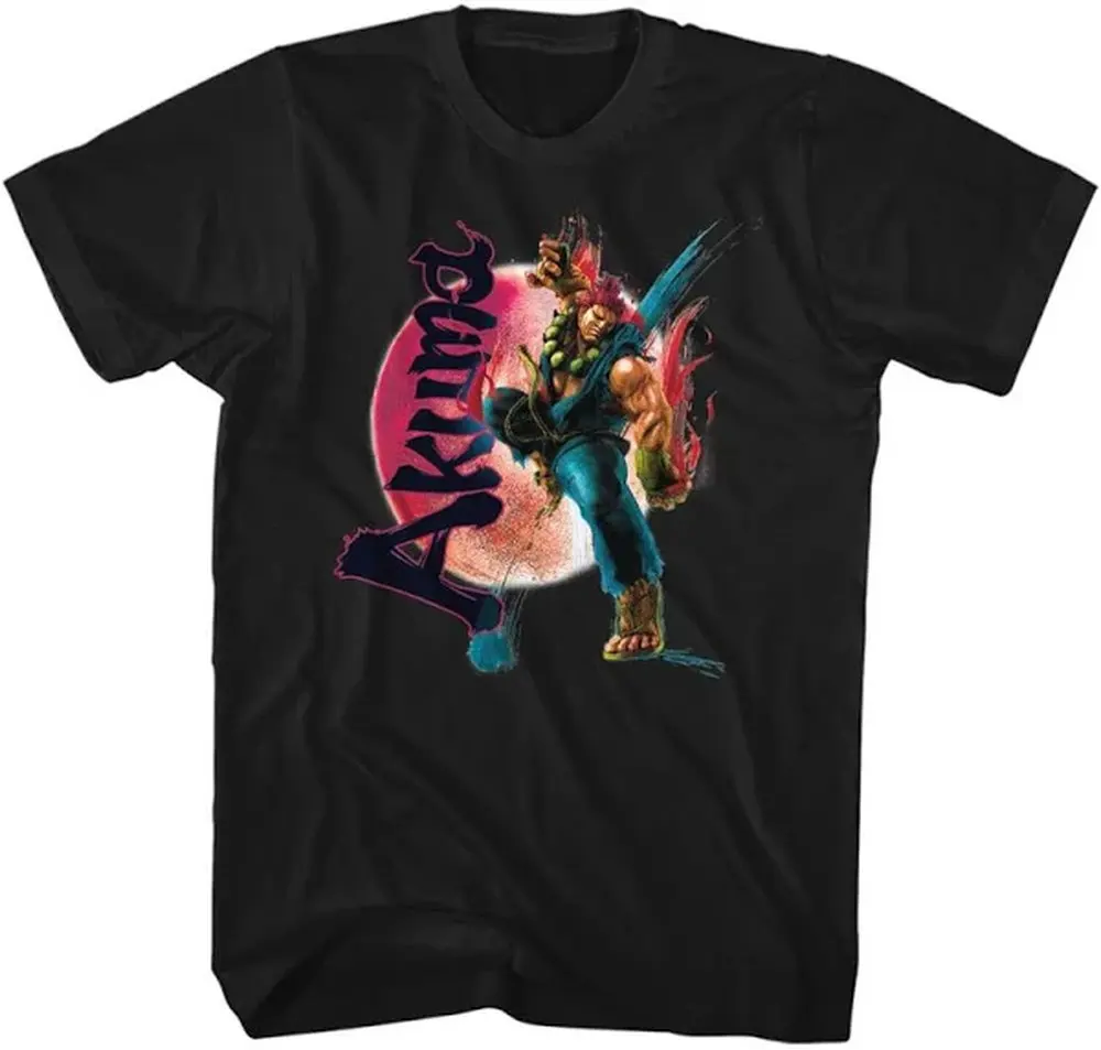 

p42 game Street Fighterfans TEE T-shirts for both men and women clothes 2025 new Graphic Streetwear 100% Cotton