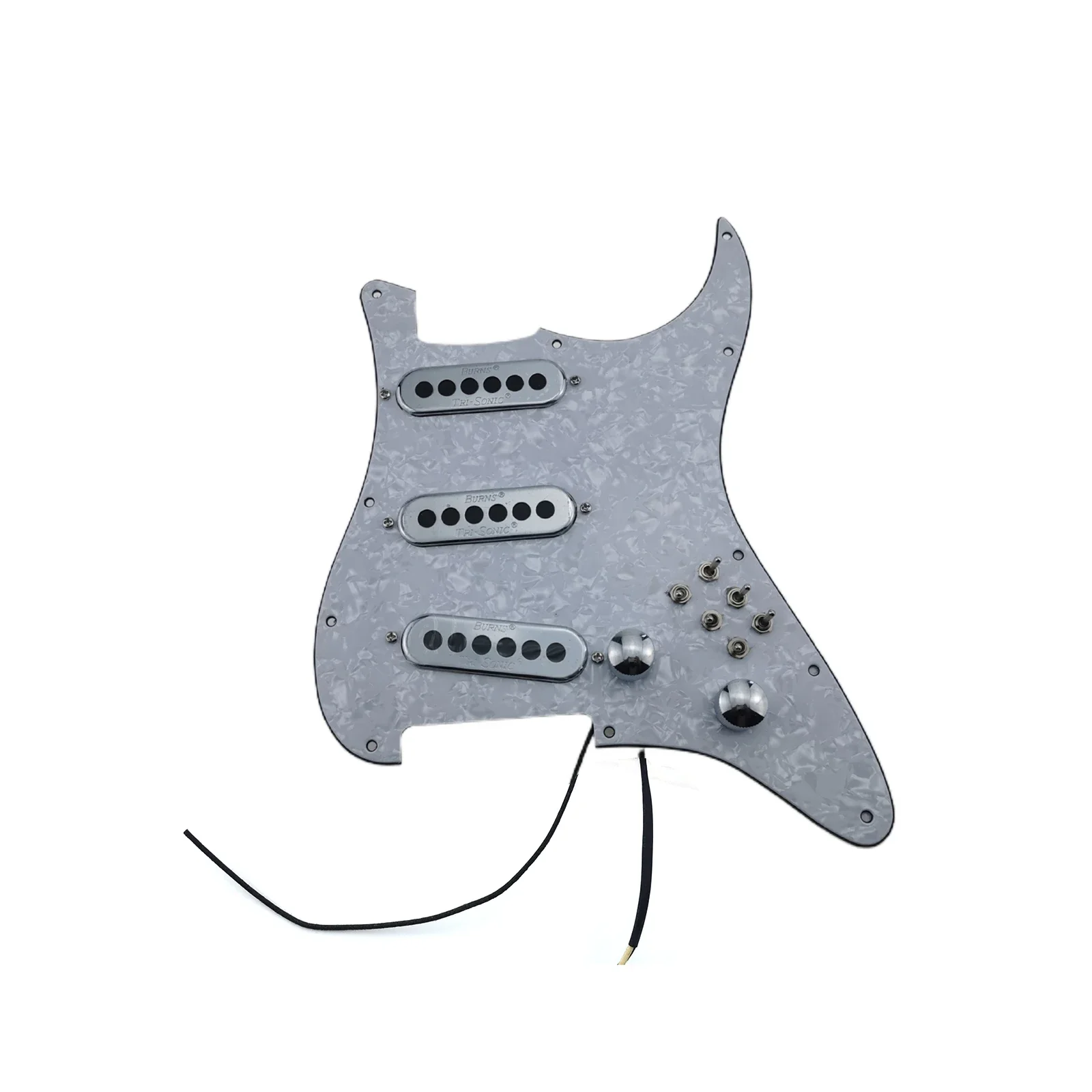 

Guitar Pickups Vintage Tri-Sonic SSS Single coil Pickups Loaded Pickguard Multifunction For