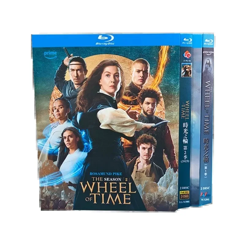 

Blu-ray Ultra HD American Drama Wheel of Time Seasons 1-2 BD 4-Disc Box Set with Traditional Chinese and English Subtitles