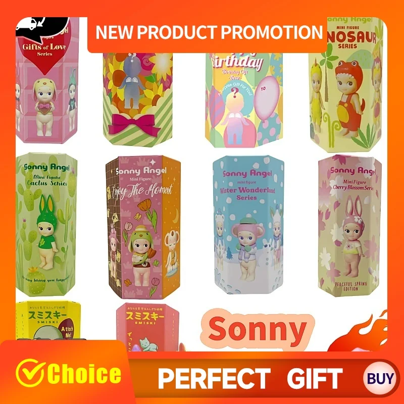 

12 Styles Sonny Angel Love Series Cute Cartoon Figures for Desktop Decor Blind Box Toys Ideal for Christmas and Birthday Gifts