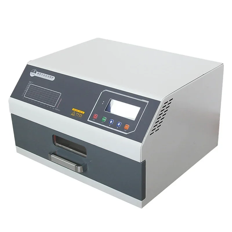 SMT Precision Lead Free Reflow Oven ZB3530HL Drawer Hot Plate Reflow Oven Super Infrared Heating