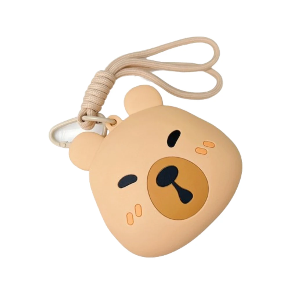 

Простой силиконовый кошелек с капибарой для монет, многофункциональная сумка для наушников с героями мультфильмов, водонепроницаемый кошелек, сумка для мелких предметов для женщин и девочек