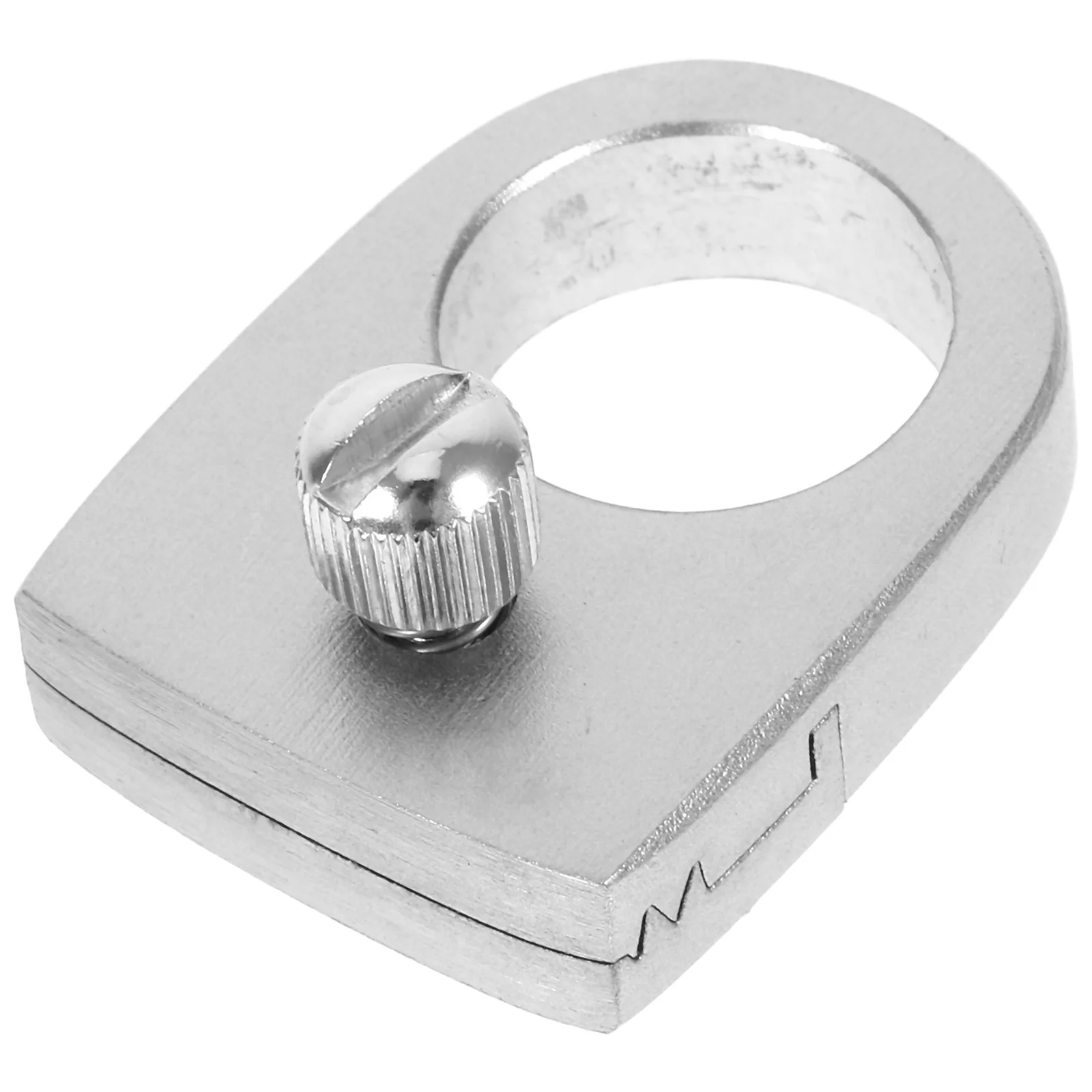 Afbeelding 6: Roestvrij stalen ring frameloze vingerkatapult zonder rubberen band Outdoor Game vervangende metalen onderdelen