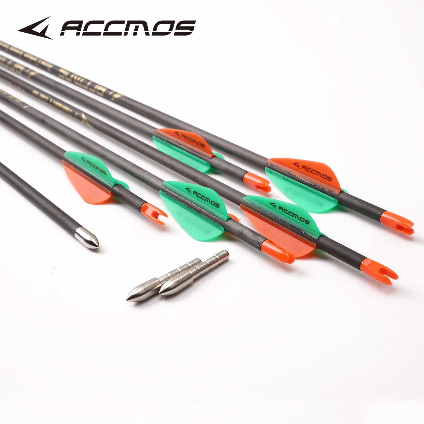 

6/12/18pcs Pure Carbon Arrow Spine 600 700 800 900 1000 1100 1300 1500 1800 Archery for Recurve Bow Shooting ID 4.2 mm