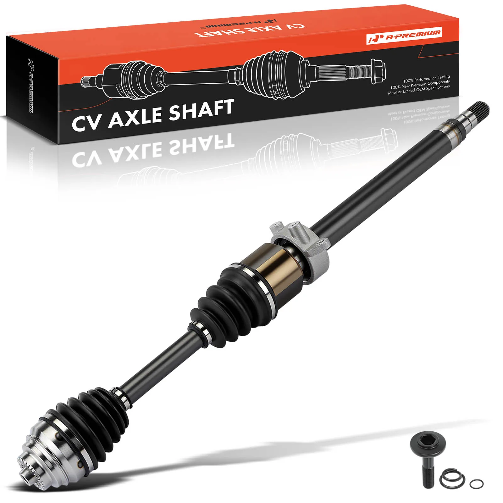 A-Premium Front Passenger Side CV Axle Shaft Assembly for BMW X1 2017-2019 X2 2018-2020 Mini Cooper Clubman 2016-2019