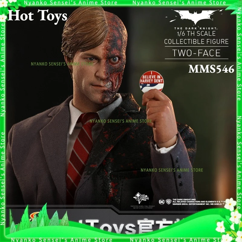 

In Stock Hot Toys Batman Two-Face Harvey Dent MMS546 1:6 Scale 30cm Collectible Action Figure Anime Models Toy Doll Gift