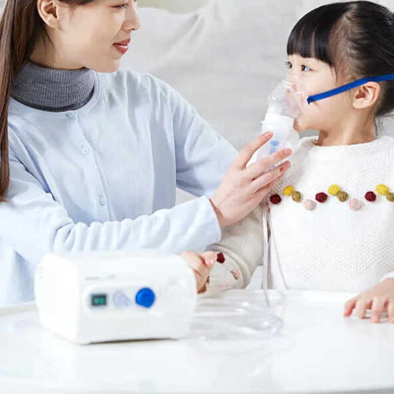 Adjustable Mist Air Compression Nebulizer, Dual-gear Anti-leak Universal Easy Carry for Daily Respiratory Sputum Dilution fast