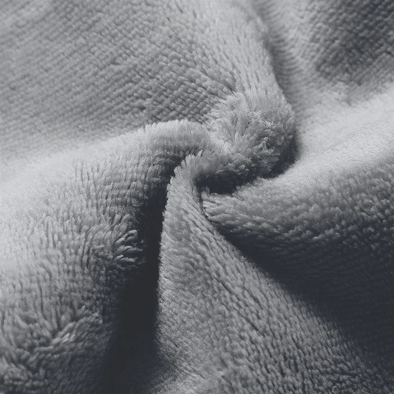 Invisible Crotch Pants Autumn and Winter Fleece Thickened Men's Casual Pants Men's Loose Straight Business Large Size Warm