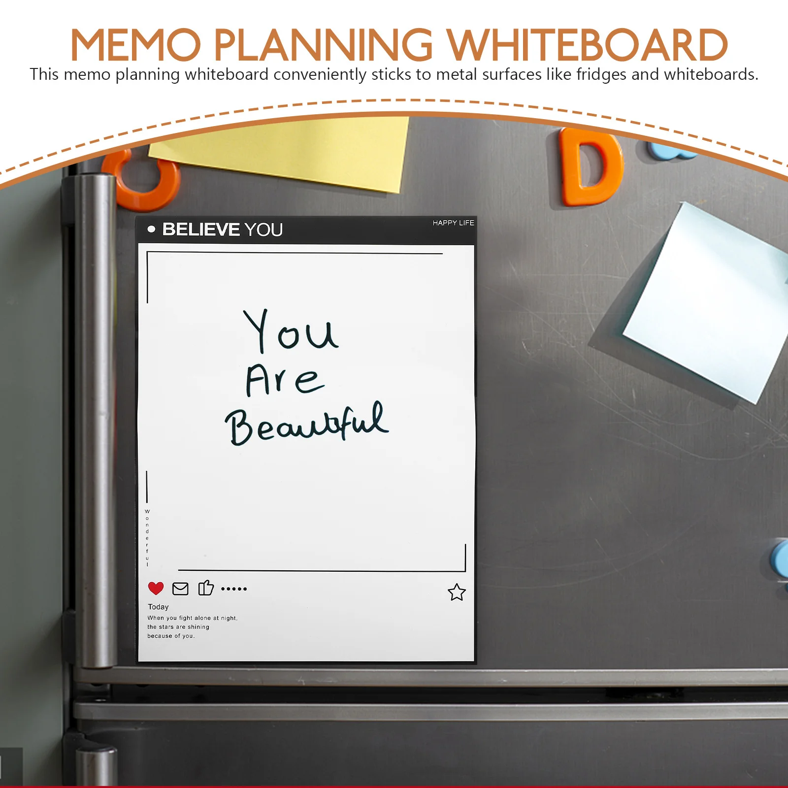 1 ورقة سبورة بيضاء مغناطيسية كبيرة تخطيط مذكرة الثلاجة جدول تذكير رسالة المجلس قابلة لإعادة الاستخدام لوحة كتابة المطبخ #1