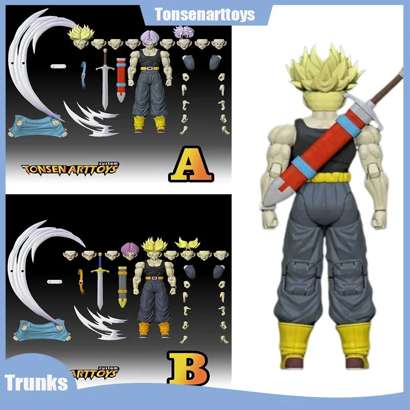 

Tonsenarttoys Dragon Ball S.H.Figuarts Shf Trunks Super Saiyan Ssj1 Ssj2 Vegeta Anime Action Figures Custom Accessories Kit Toy