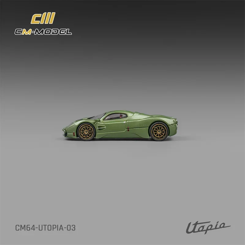 CM MODEL 1:64 Pagani Utopia (Metallic green)  Diecast Model Car