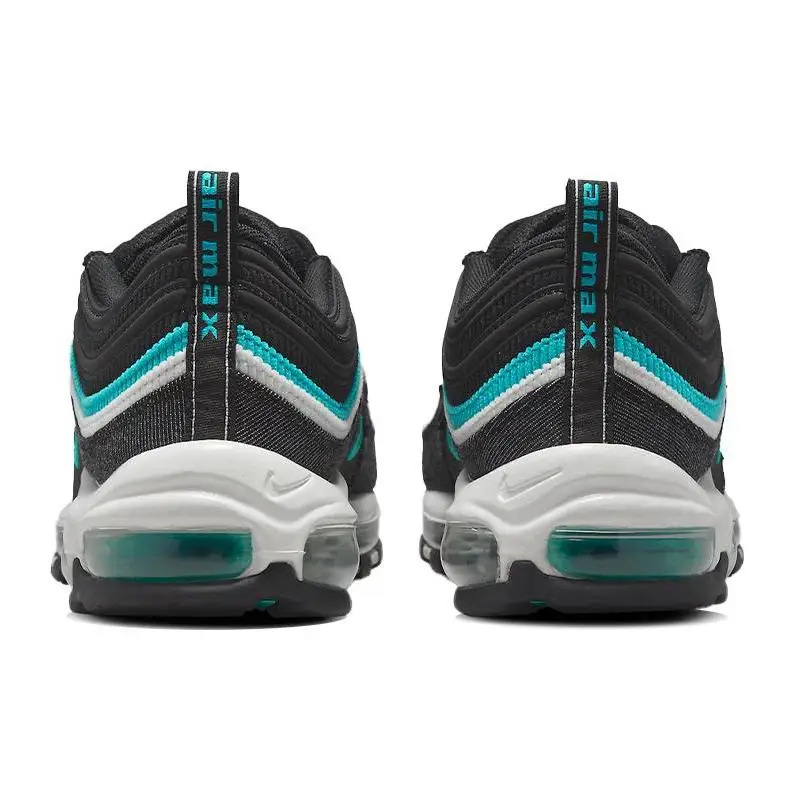 Nike Air Max 97 "Black Sport Turquoise" Sneakers shoes DN1893-001 With Original Box