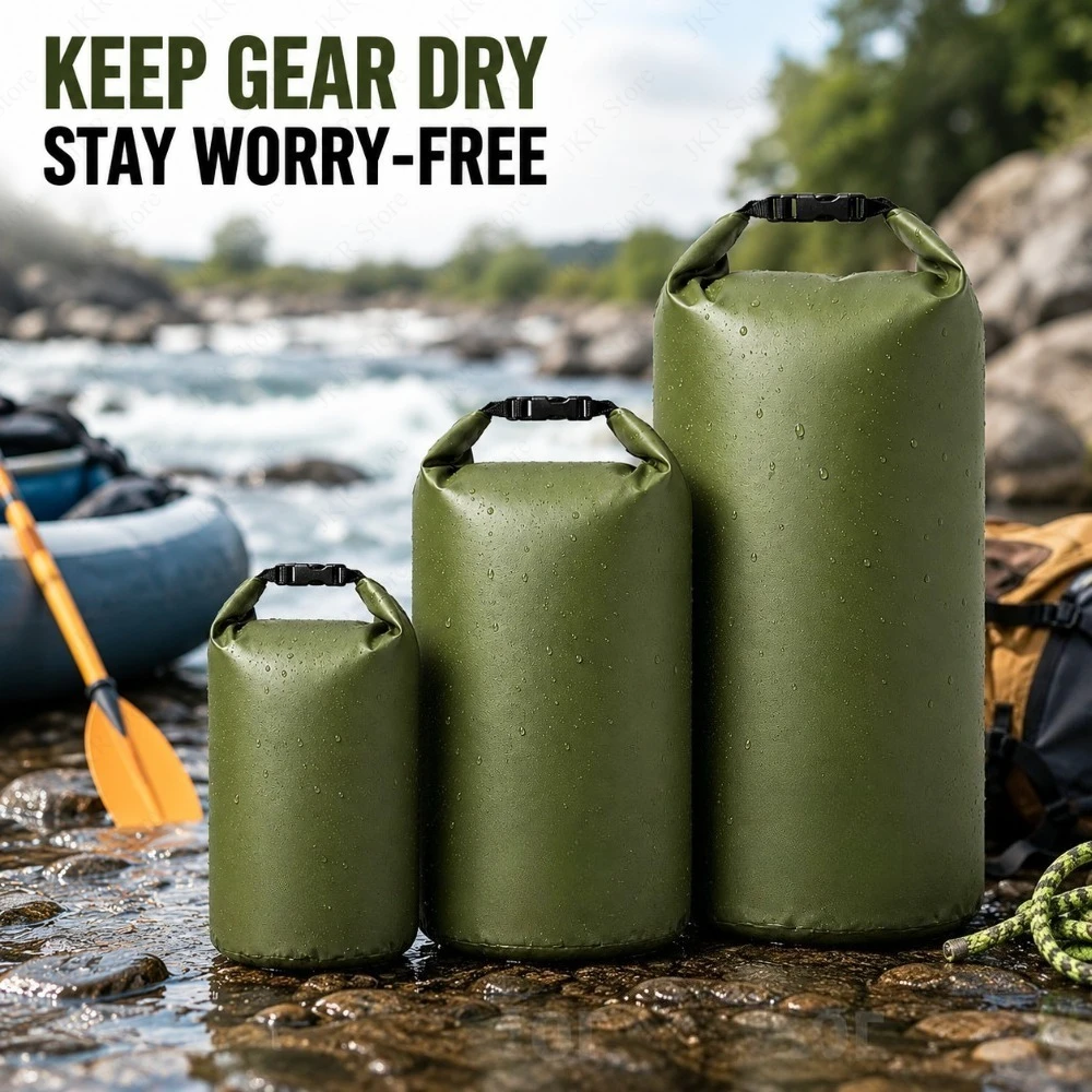 8L 40L 70L PWaterproof Dry Sackortable Travel Storage Bag for Swimming Boating Camping Outdoor Gear Floating Canoeing Rafting