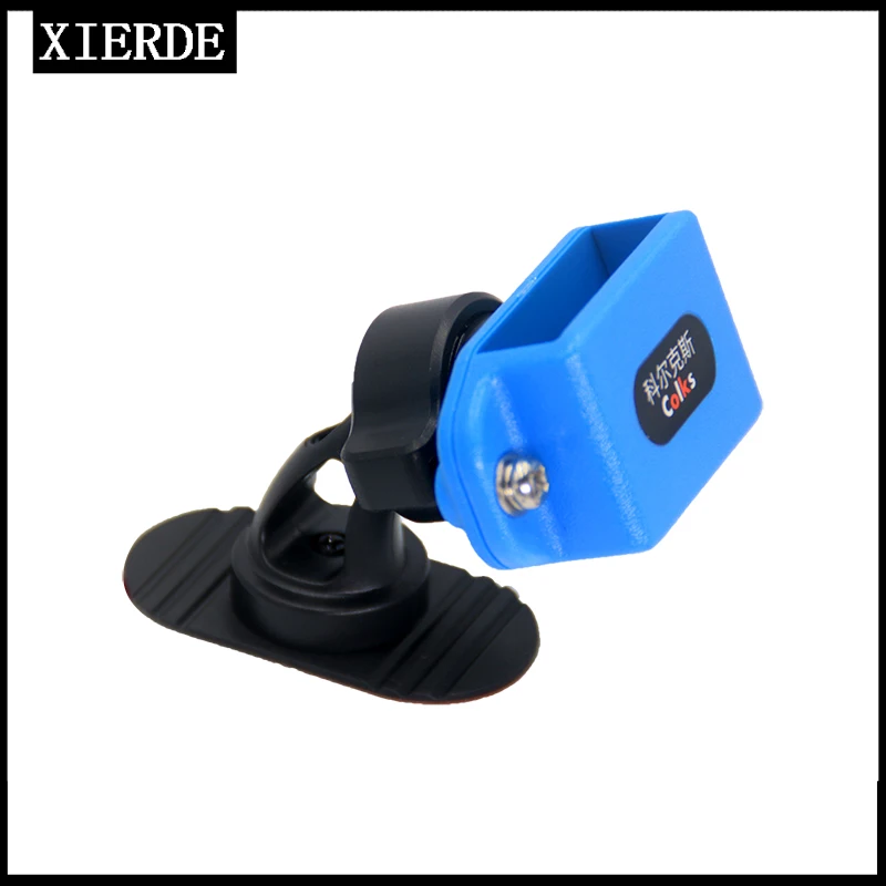 XIERDE Car Holder Walkie Talkie Mount and Hand PTT Microphone Speaker Bracket Car Mount for Two Way Radio Car Stand