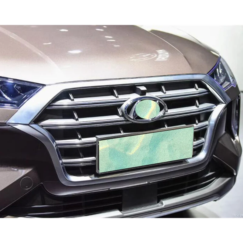 For Hyundai Tucson ABS Front Bumper Grille Splitter Grill Mesh Decorative Cover Refit Accessories Body Kit 2019 2020