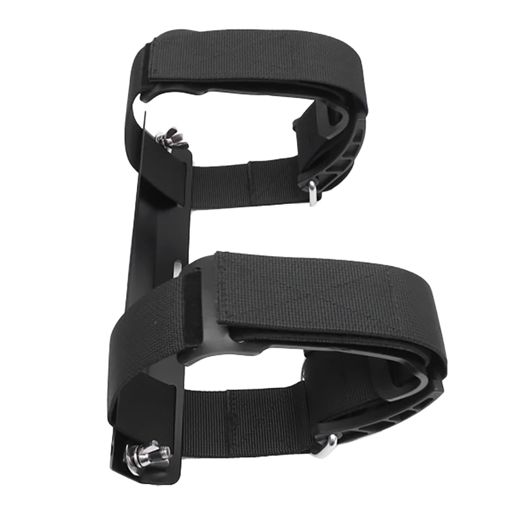 

Scuba Diving Dive Adjustable Tank Carrier Holder Diving Bottle Strap for Scuba Diving Bottle Backmount BCD Black