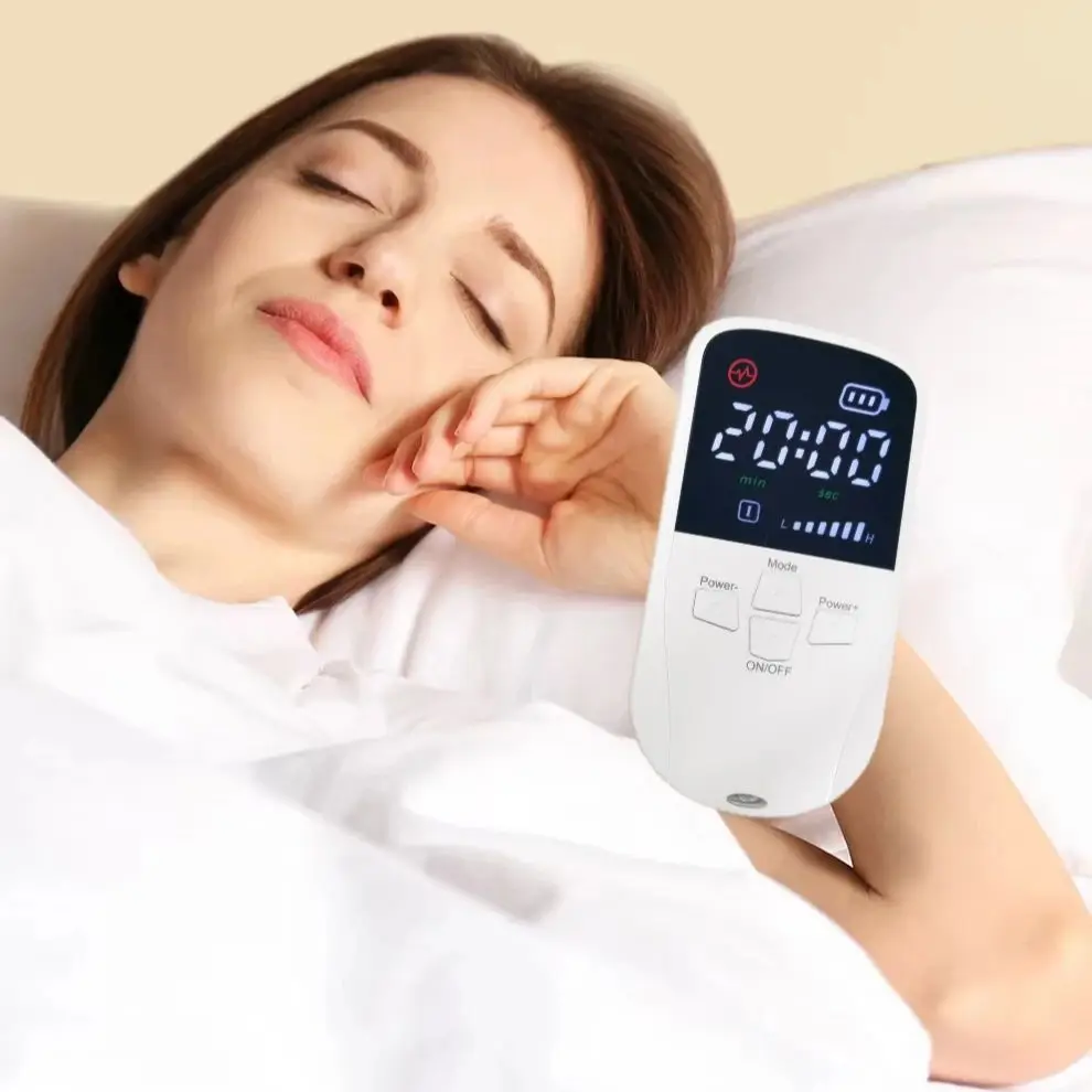 

CES Sleep Machine HLKGO Microcurrent Stimulator for Deep Sleep, Stress Relief & Depression Support Clinically Proven