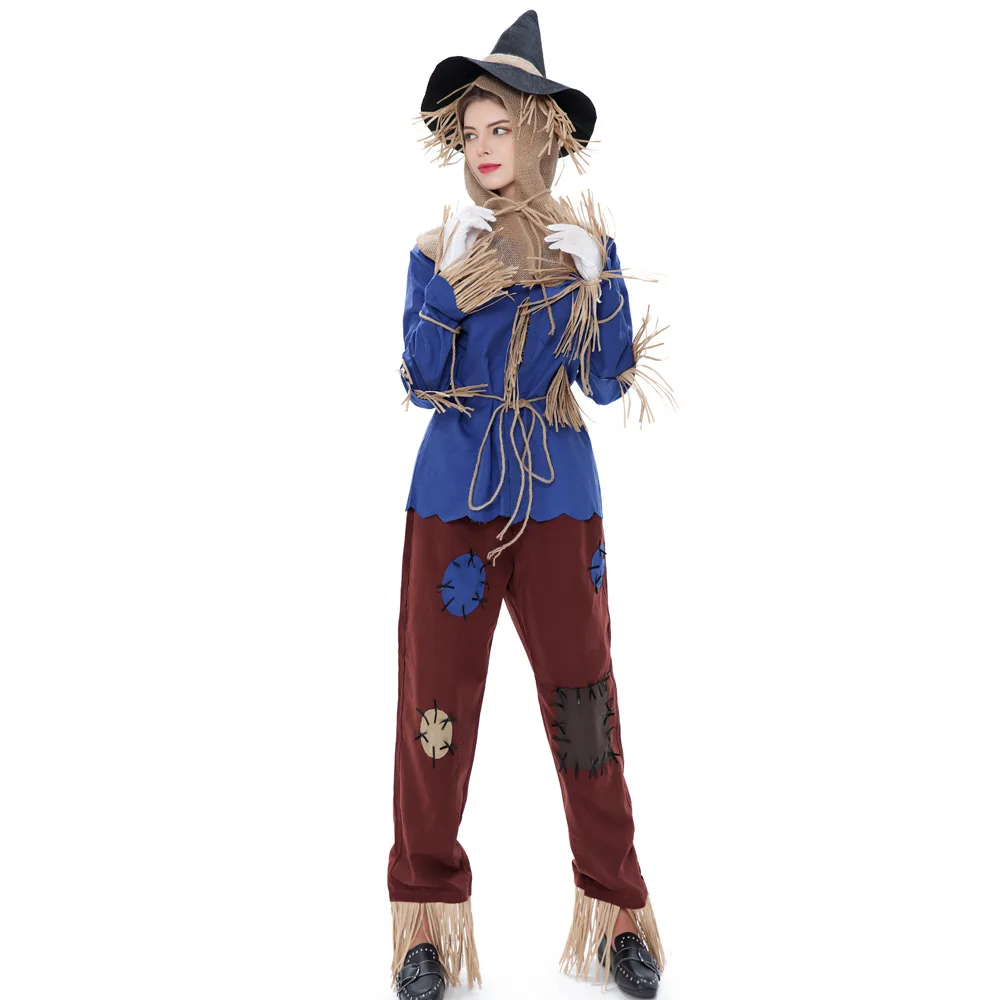 

Women Dress The 2020 Drama Stage Costume Witch Cospaly Suit with Hat Belt