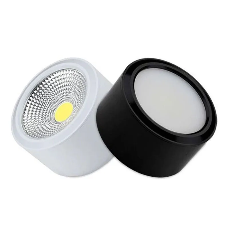 Imagem -02 - Holofotes de Led Cob com Iluminação Regulável para Teto 5w 7w 9w 12w 15w 18w