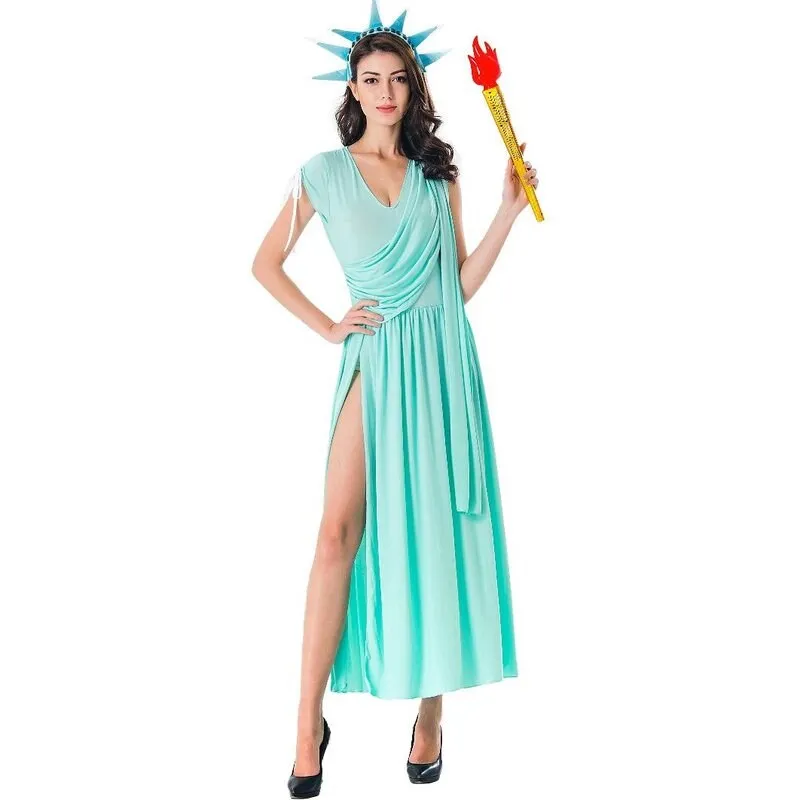 Halloween Cosplay Costume Sxl Holiday Role-Play Cos Traditional Ethnic Stage Wear Women's Fashion Summer 2024