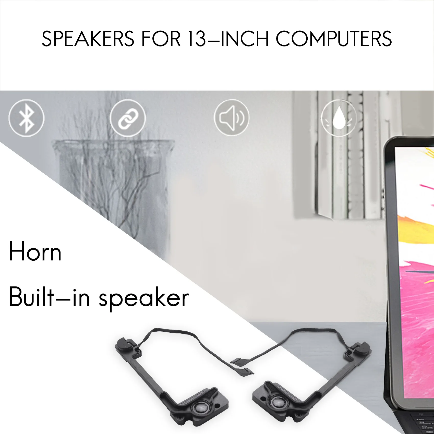 New Left + Right Speaker for MacBook Pro 13 Inch Retina A1502 Internal Speakers Late 2013 Early 2014 2015 923-0557 923-00509