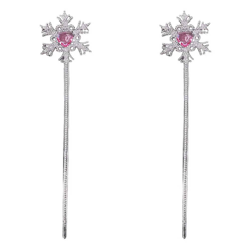 Glinda Cosplay Magic Wand Wicked Disguise Accessories Women Fantasia Earrings Crown Bags Magicwand Costume Halloween Props Gifts - view 2