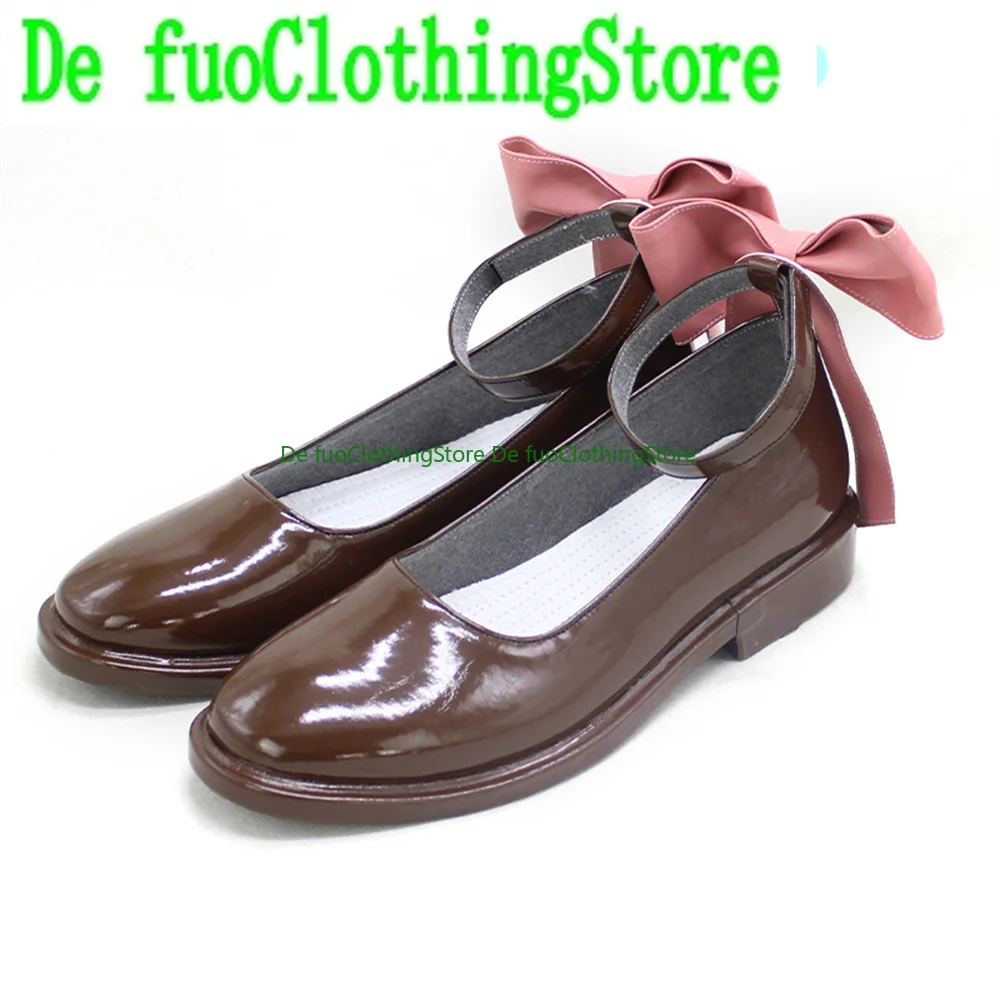 

DefuoClothing Store hololive Hakui Koyori Обувь для косплея Сапоги GameAnime игра ролевая игра Хэллоуин реквизит обувь сапоги