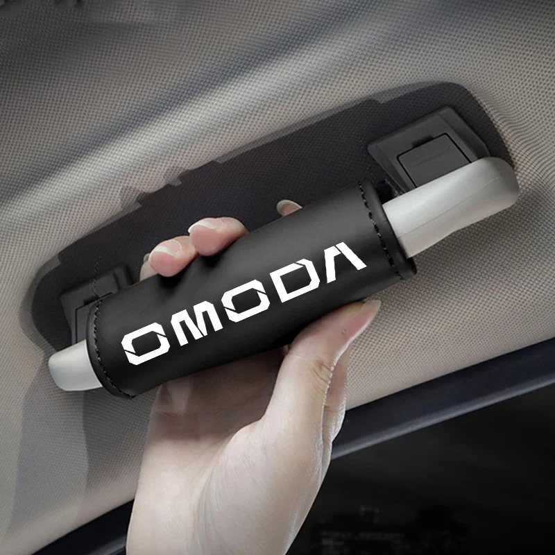 2PCS Leather Car Ro… - image