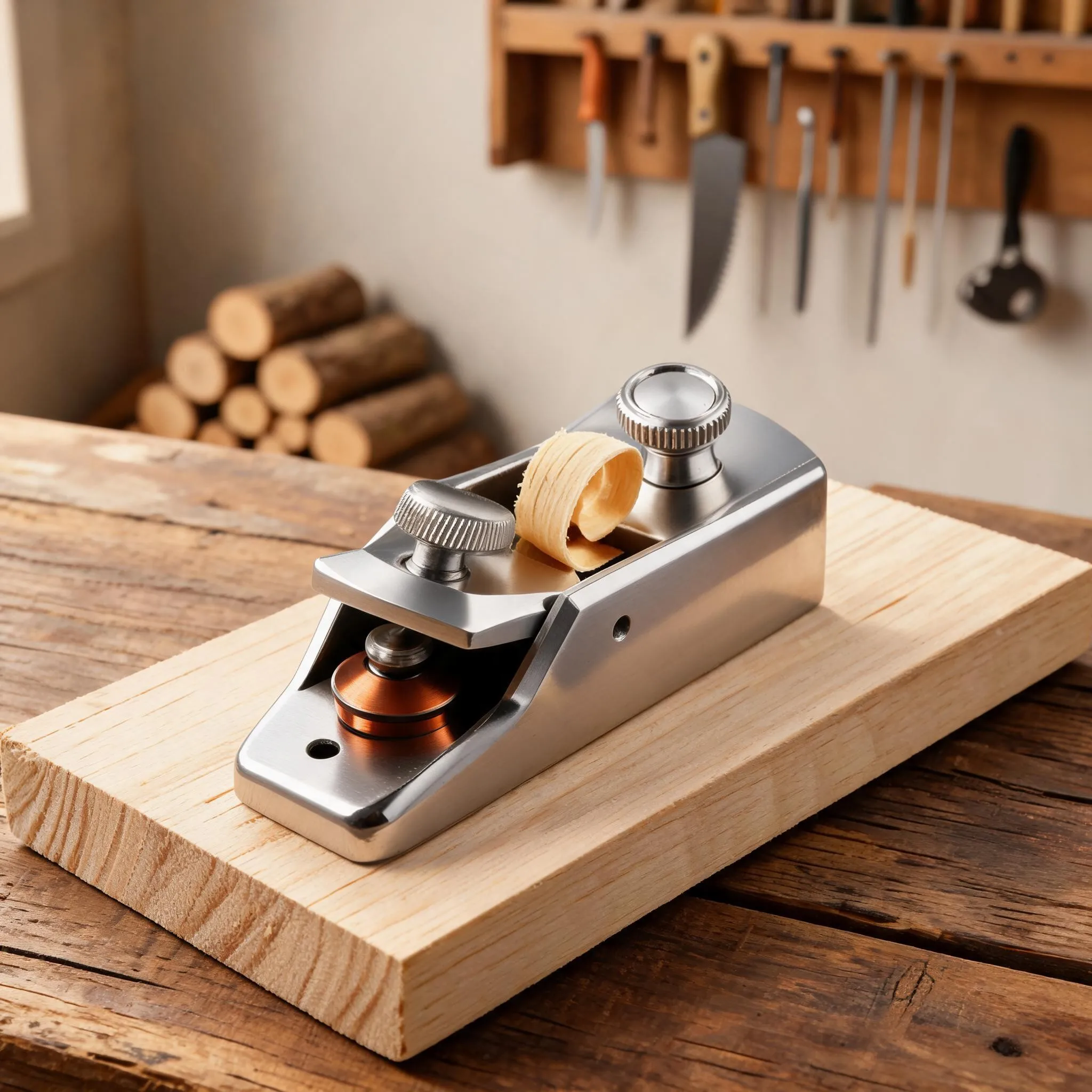Compact Adjustable Woodworking Planer-Mini Ornaments Aluminum Alloy Hand Planer Wood Trimming Plane Carpenter Tools Parts