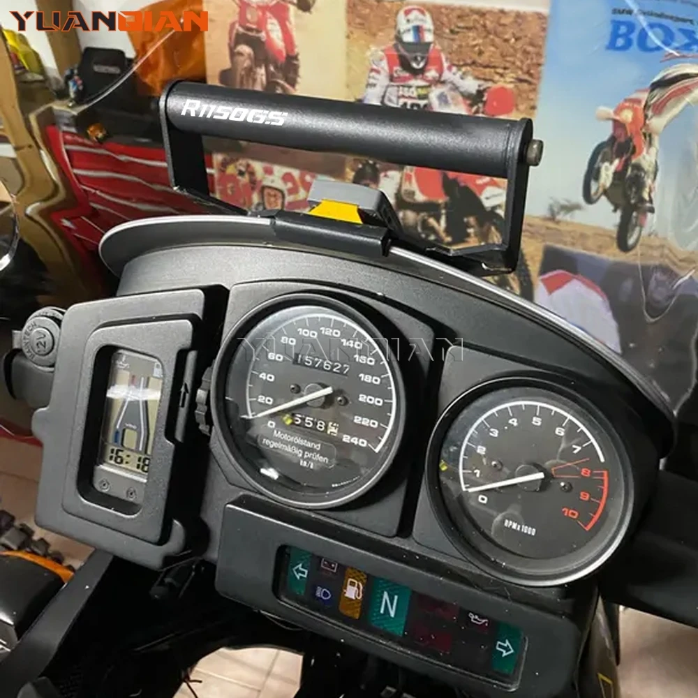 Держатель для GPS-навигатора и телефона для мотоциклов BMW R1150GS R1150 GS R 1150GS ADVENTURE 1999-2004 годов выпуска Держатель для GPS-навигатора и телефона для мотоциклов BMW R1150GS R1150 GS R 1150GS ADVENTURE 1999-2004 годов выпуска