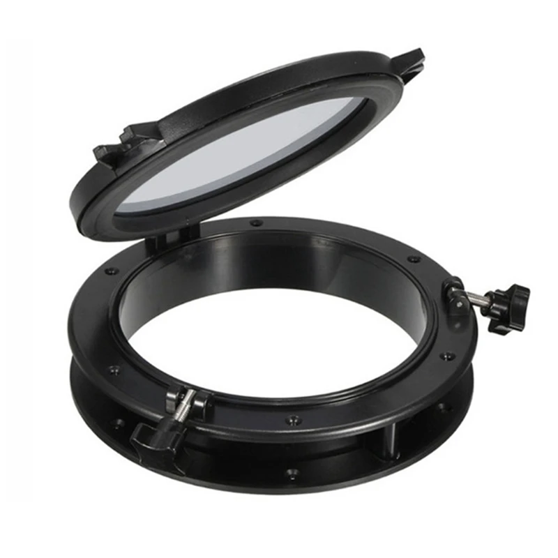 

Round Portholes Plastic Hatches Port Lights Opening Window 8 Inch 21Cm(21.5Cm) Marine Boat RV SFPP1-01 SFPP2-01