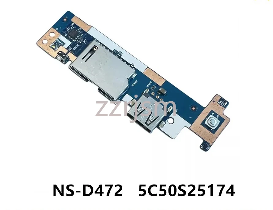 

Original Laptop Parts For Lenovo IdeaPad 3-15ITL6 82H8 USB Power Button Audio Board NS-D472 5C50S25174 100% Tested Fast Ship