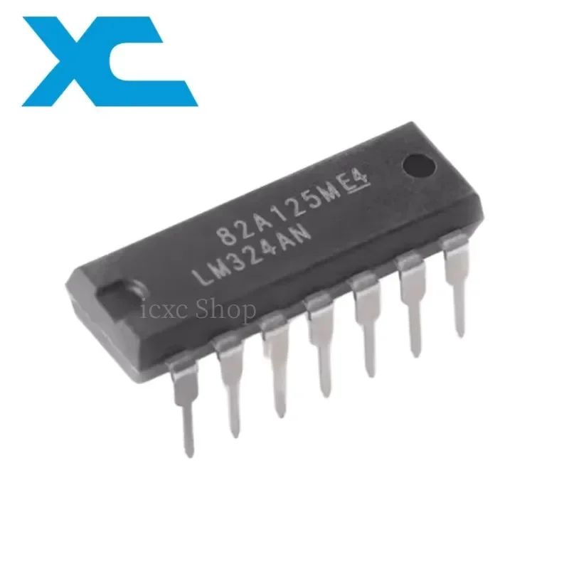 LM324AN PDIP-14 quad op amp chip