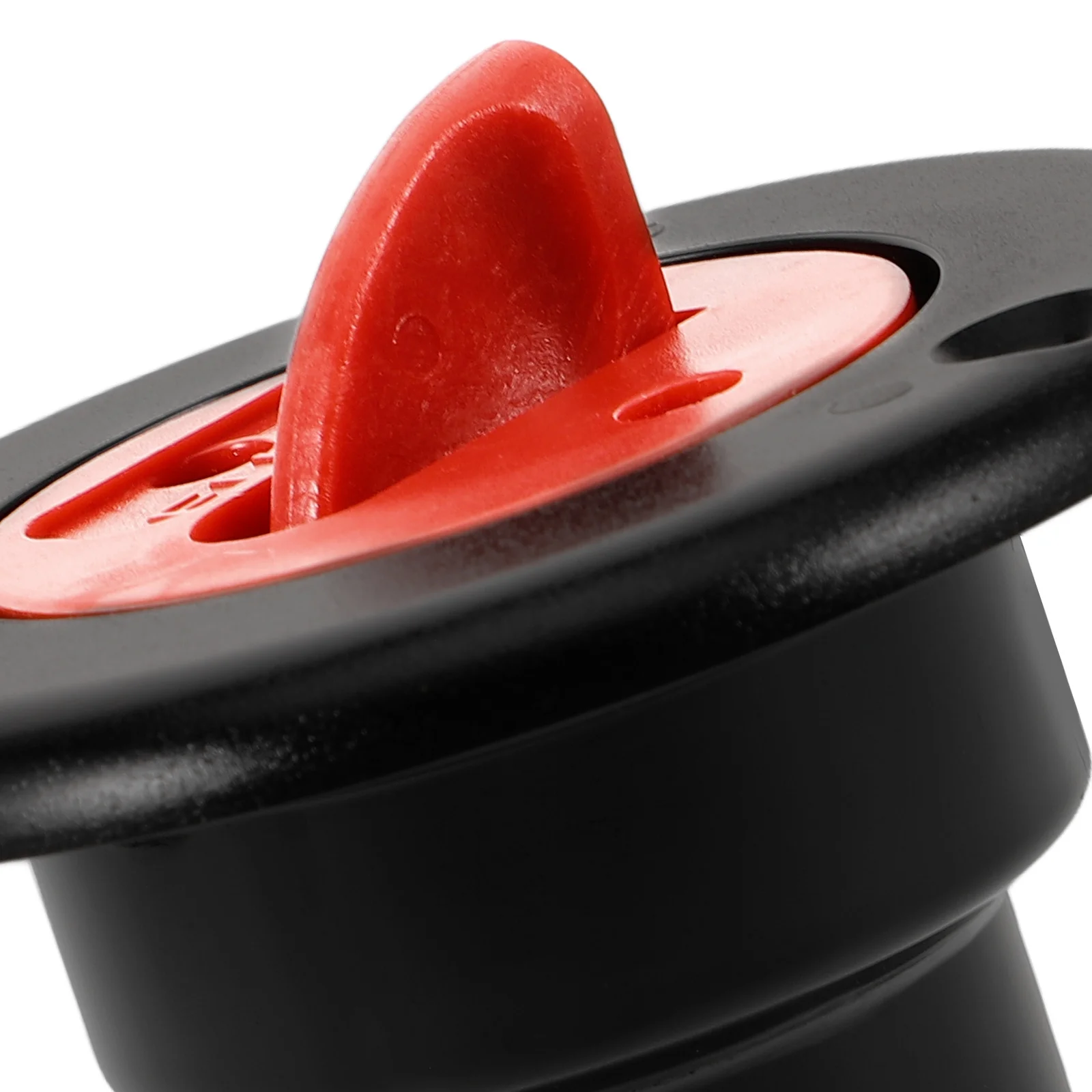 

Boat Fuel Cap Black Red Plastic Durable Marine Fuel Lid Replacement Cover for Boat Gas Tank Vent Lid Accessories