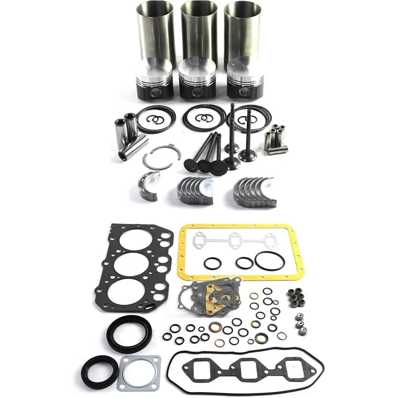 

3TNE82A 3TNE82 Комплект для ремонта двигателя для Kobelco для экскаватора Takeuchi Bagger для двигателя Yanmar