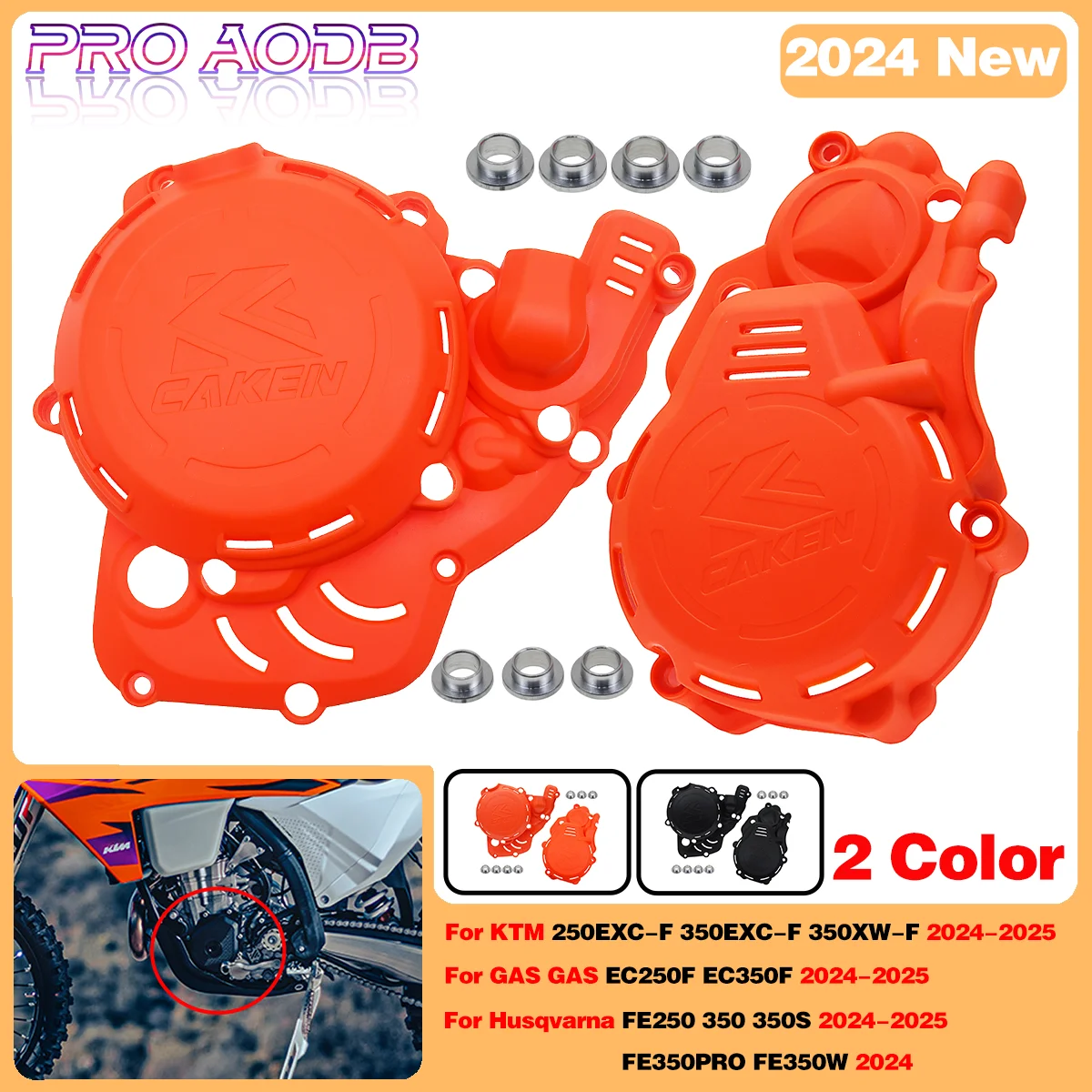 2024 New parts Clutch Protector Lgnition Guard Cover For For Husqvarna FE 250 350 350S 2025 FE250 FE 350 FE350S FE350PRO FE350W