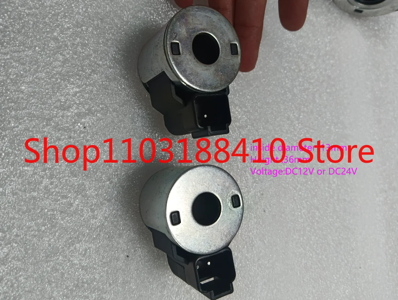 High Quality Hydraulic Solenoid Coil 12V 24V 4304012 4304024 4303624 4303612 Inner Diameter 13mm Height 36mm